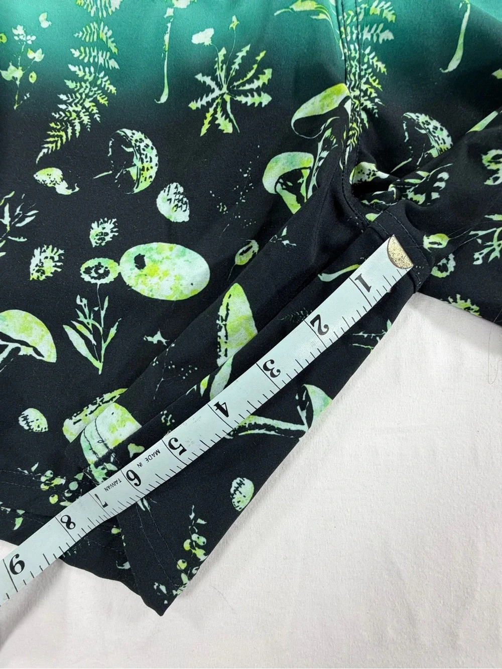 Ocean Current Swim Trunks Men’s Large Mushroom Print Board Shorts‎ Lined
